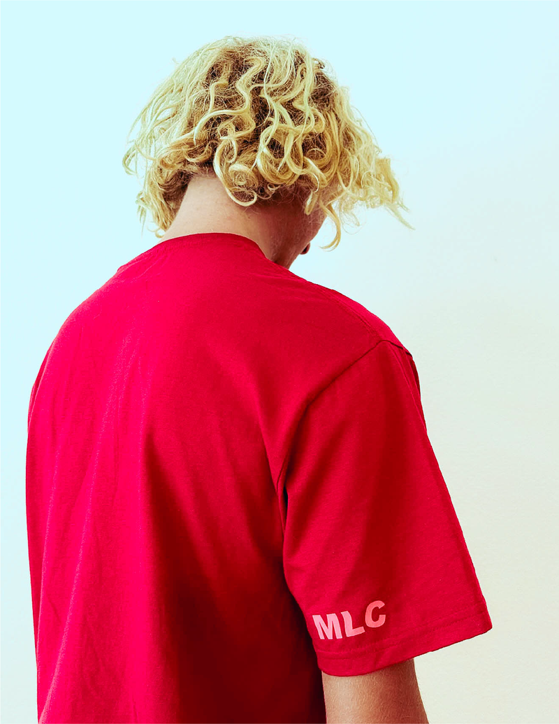 Crooked Tee - Red