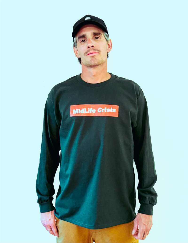 Crooked Block Long Sleeve - Forest Green