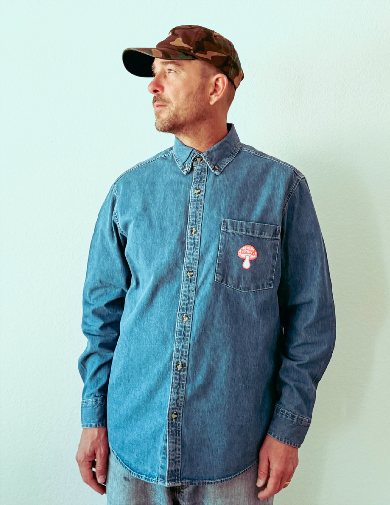 Shroomin' Shirt - Denim