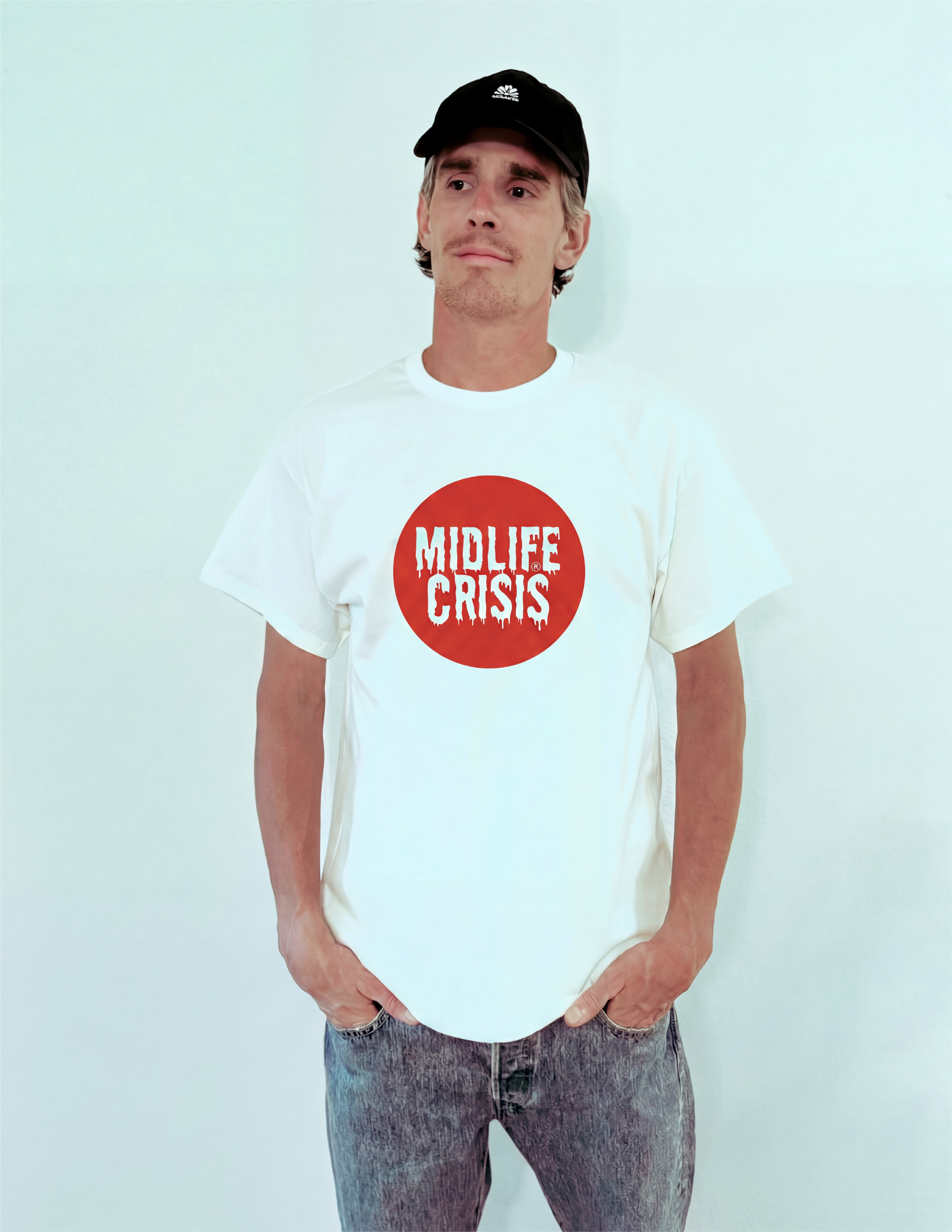 Drip Tee - White