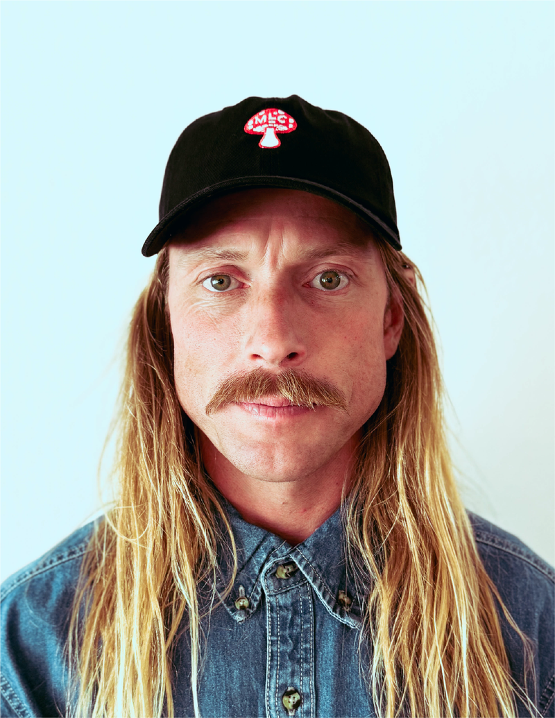 Shroomin' Dad Cap - Black