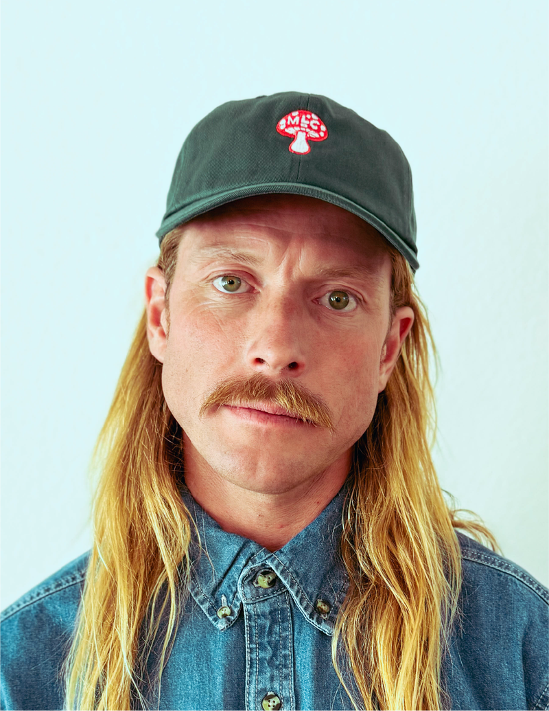 Shroomin' Dad Cap - Forest Green