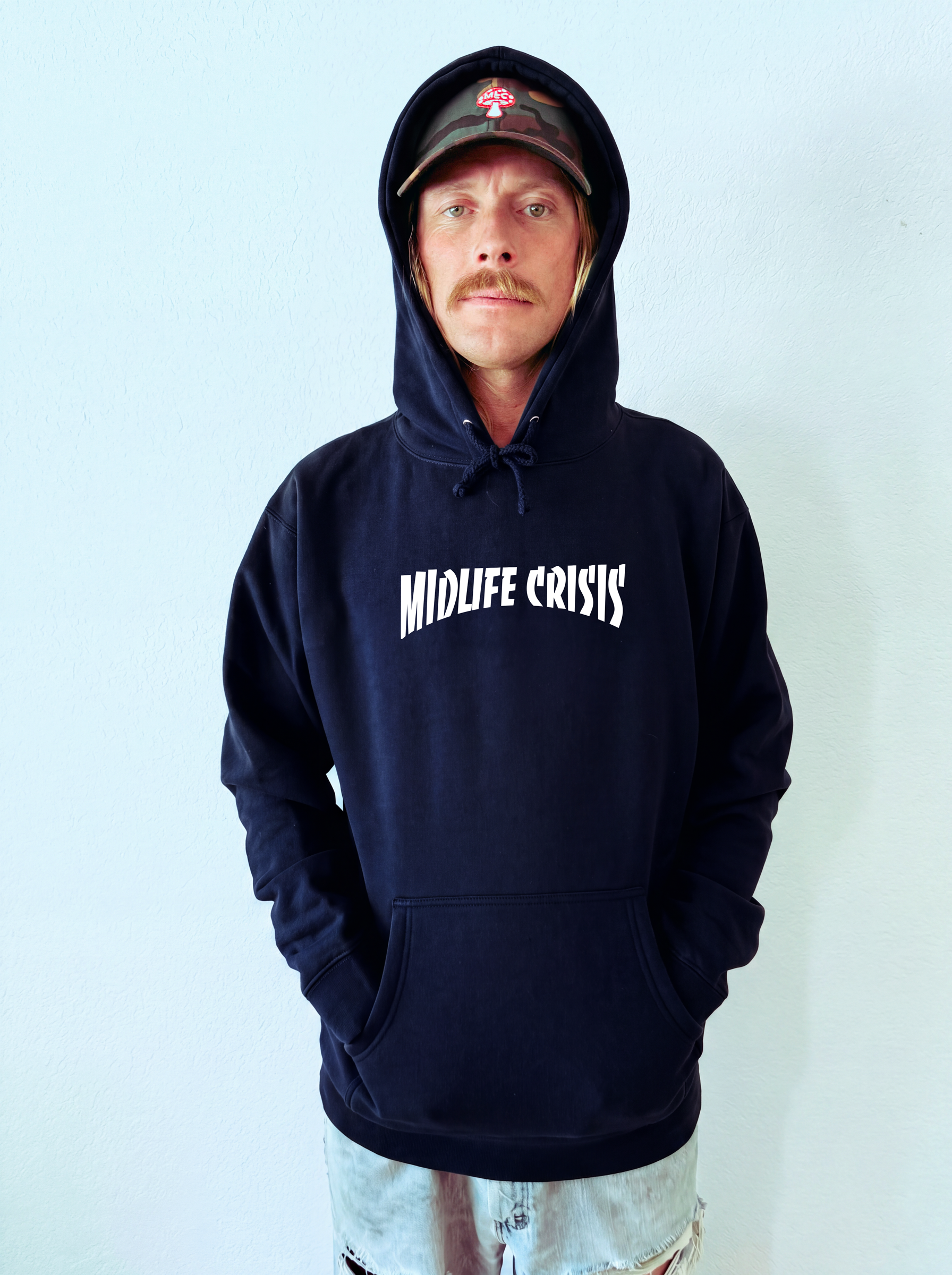 The Arc Hoodie - Navy
