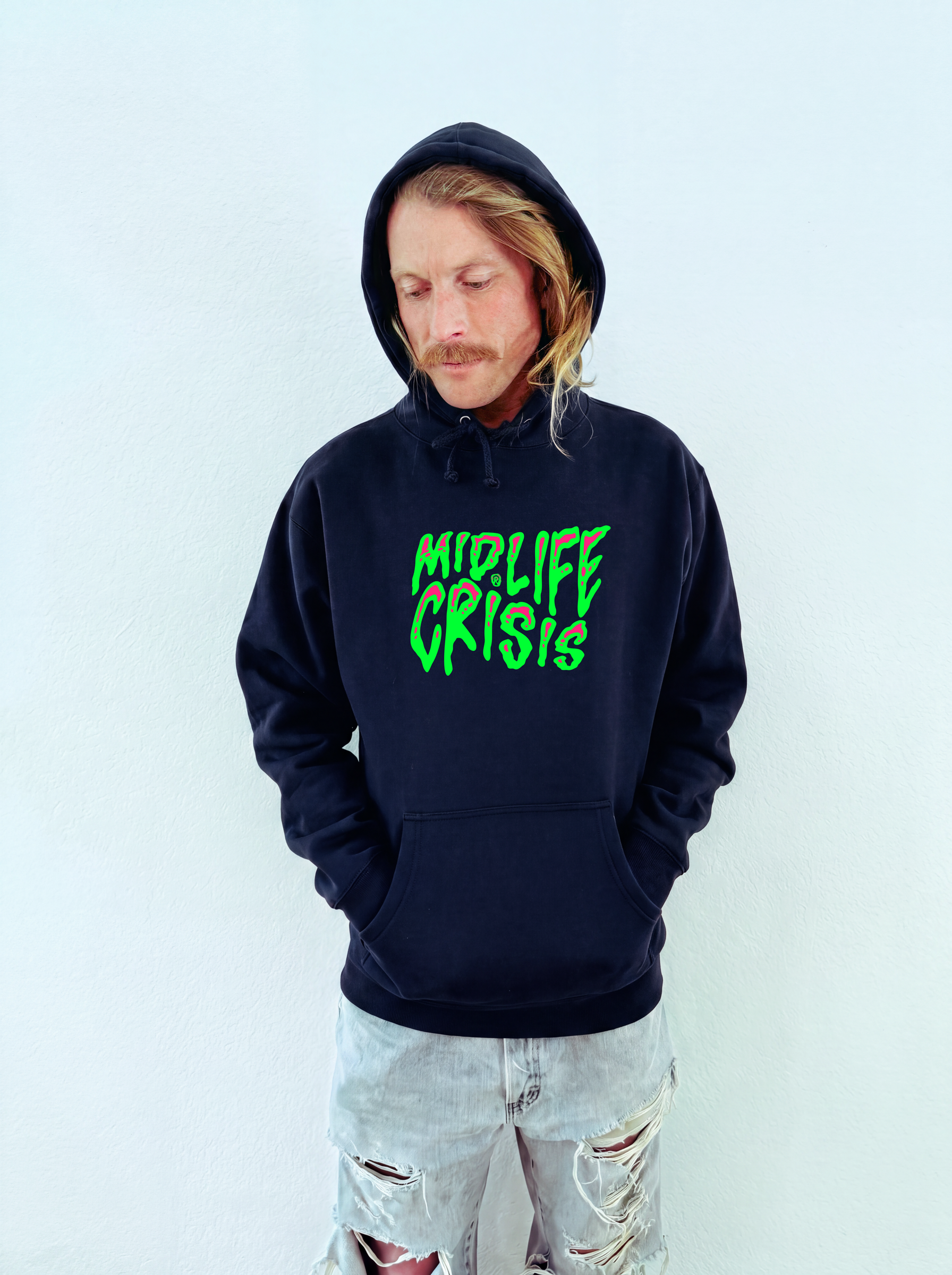 Beach Bum Hoodie - Navy