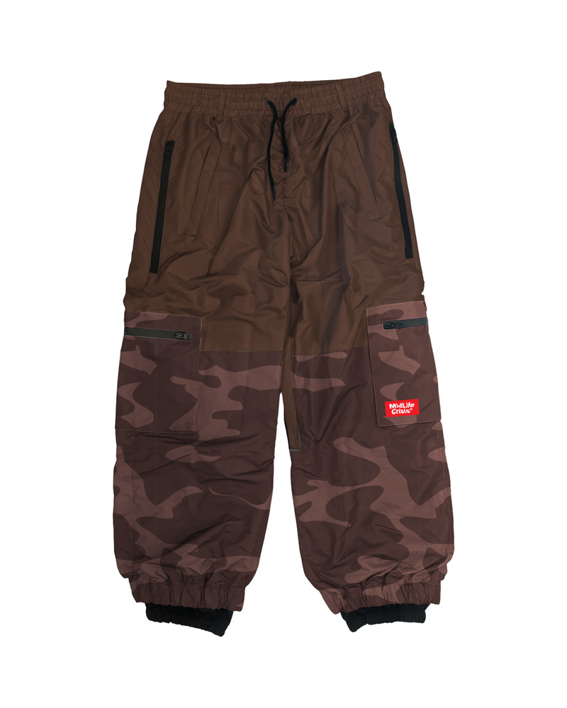 Block Snowboard Pants - BIG Camo Tree Trunk
