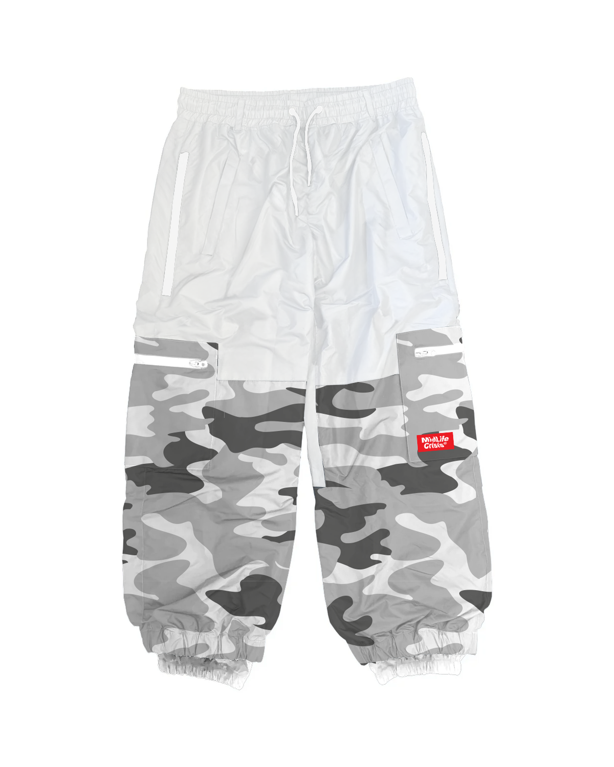 Block Snowboard Pants - BIG Camo Whiteout