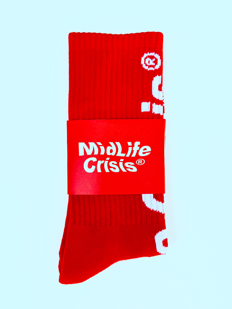 Reverse Sock - Red