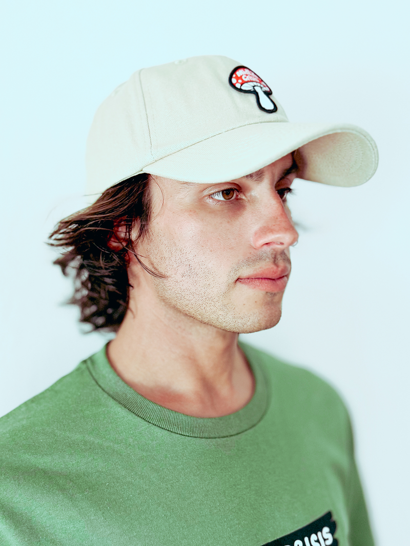 Shroomin’ Dad Cap - Bone
