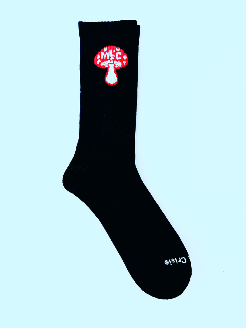 Shroomin’ Socks - Black